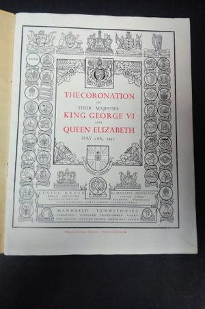 The Coronation of their majesties King George VI and Queen Elizabeth, May 12th, 1937 (USA Edition) image number 1