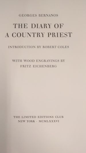 The Diary Of A Country Priest image number 1