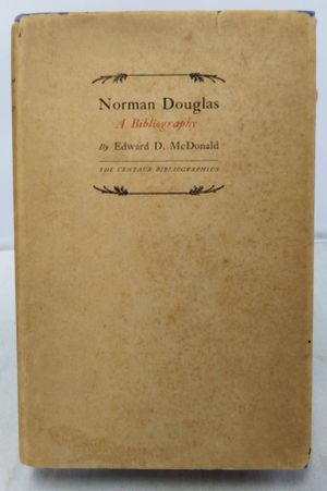 Norman Douglas: A Bibliography image number 0