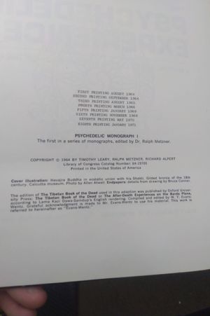The Psychedelic Experience: A Manual Based on the Tibetan Book of the Dead image number 1