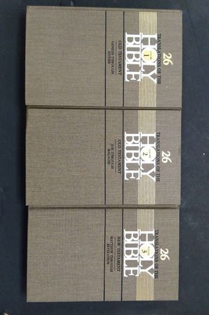 26 Translations of the Holy Bible (3 Volume Set) image number 0