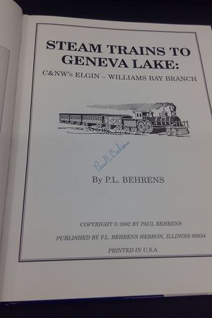 Steam Trains to Geneva Lake: C&NW's Elgin - Williams Bay Branch image number 1