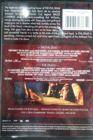 Evil Dead 1 & 2 Double Feature [DVD] image number 0