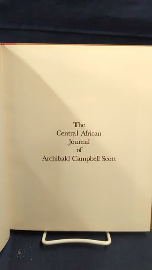 The Central African Journal of Archibald Campbell Scott image number 1