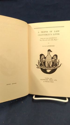 A Propos of Lady Chatterley's Lover image number 1