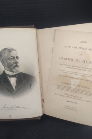 Life and Public Services of James G. Blaine image number 1