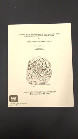 Archaeological Investigations at Five Prehistoric Sites at Lewisville Lake, Denton County, Texas image number 2