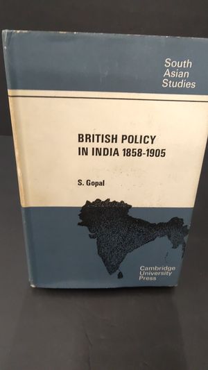 British Policy in India 1858-1905 image number 0