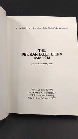 The Pre-Raphaelite Era 1848-1914 image number 1