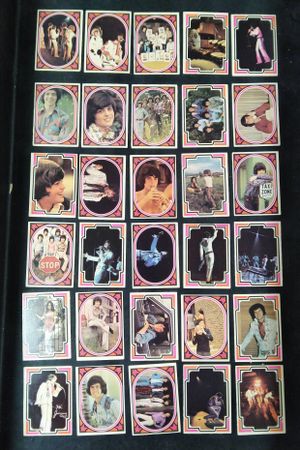 The Osmonds Trading Card Lot of 60 Unique Cards image number 1