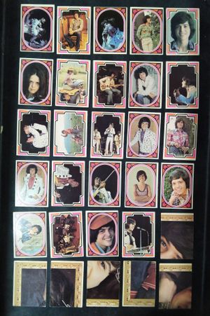 The Osmonds Trading Card Lot of 60 Unique Cards image number 2