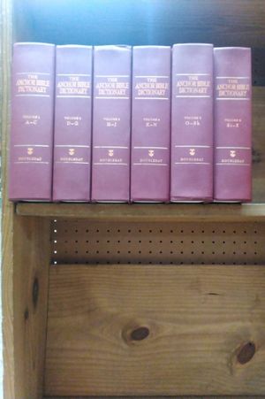 The Anchor Bible Dictionary, 6 Volume Set image number 0