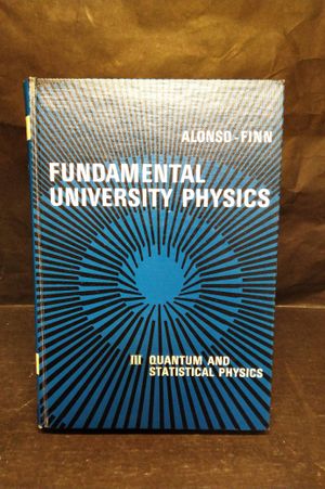 Fundamental University Physics: Quantum and Statistical Physics Volume III image number 0