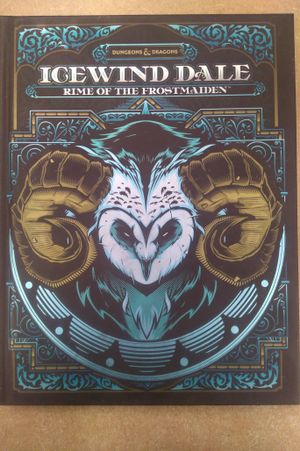 D&D Ice Wind Dale: Rime of The Frost Maiden Alternate Hard Cover image number 0