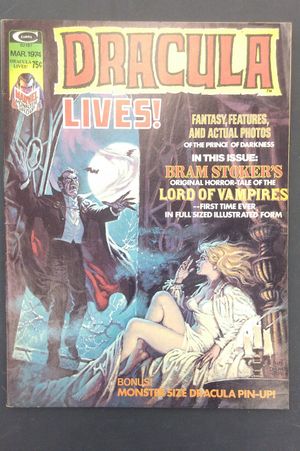 Dracula Lives! Magazine image number 0