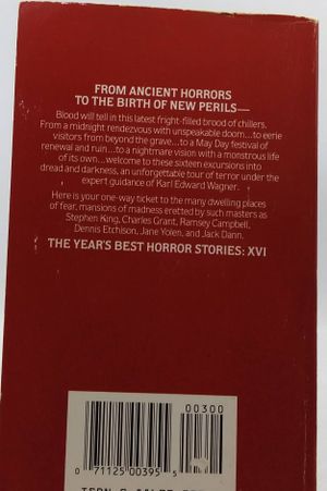 The Year's Best Horror Stories XVI image number 0