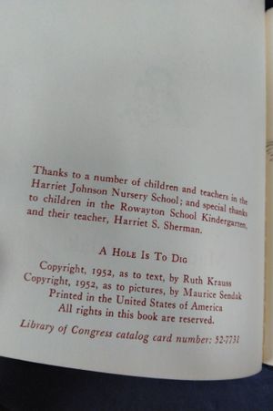 A Hole is to Dig (A First Book of First Definitions) image number 1