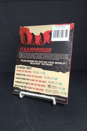 Planet of the Apes: 5 Film Collection [Blu-ray] image number 1