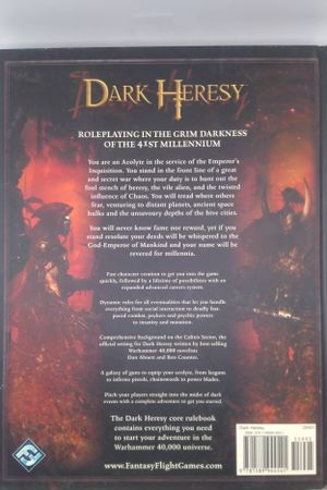 Dark Heresy RPG: Core Rulebook (Warhammer 40,000 Roleplay) image number 1