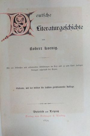 Deutsche Literaturgeschichte image number 1