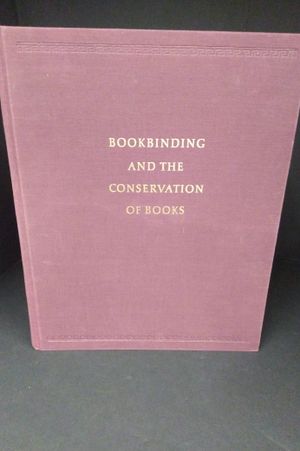 Bookbinding and the Conservation of Books image number 0