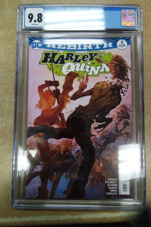 Harley Quinn #3 (2016) Sienkiewicz variant, CGC 9.8 image number 0