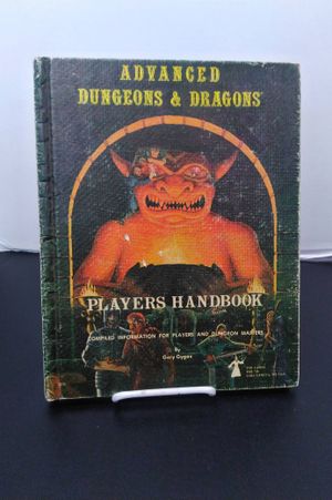 Advanced Dungeons and Dragons Players Handbook 3rd Edition Second Printing image number 0