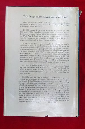 Back Door to War, Ther Roosevelt Foreign Policy 1933-1941 image number 1