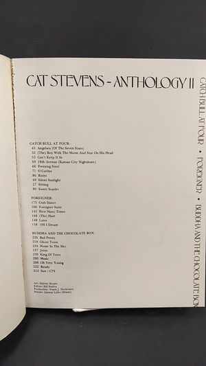 Cat Stevens Music From Three Gold Albums image number 2