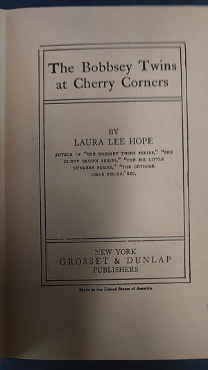 The Bobbsey Twins at Cherry Corners image number 1
