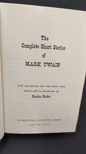 The Complete Stories of Mark Twain image number 1