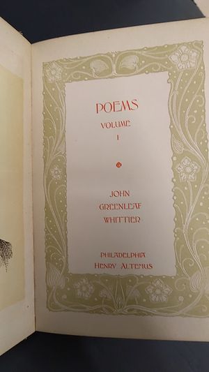 Poems, Volume I image number 2
