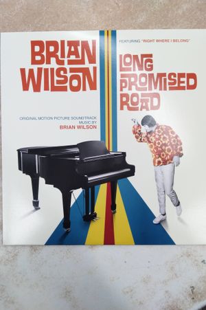 Brian Wilson "Long Promised Road OST" RSD BF22 Blue & White Surf vinyl image number 0