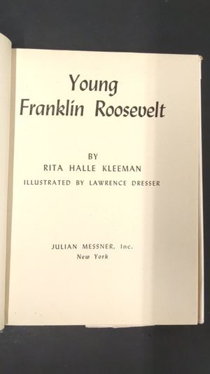 Young Franklin Roosevelt image number 1