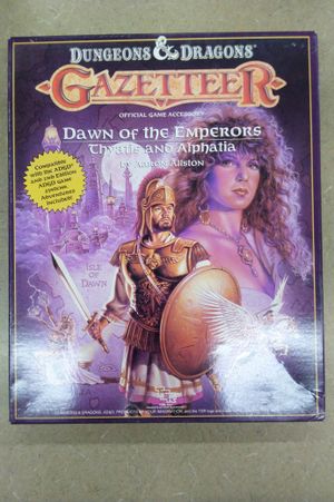 Dungeons & Dragons TSR Gazetteer - Dawn of The Emperors Thyatis and Asphatia image number 0