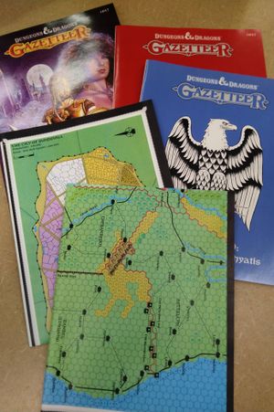 Dungeons & Dragons TSR Gazetteer - Dawn of The Emperors Thyatis and Asphatia image number 1