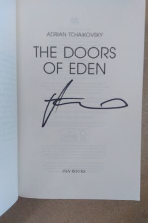 The Doors of Eden: Adrian Tchaikovsky image number 1