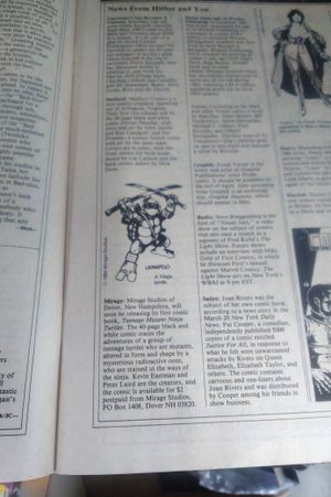 Comics Journal #89 image number 1