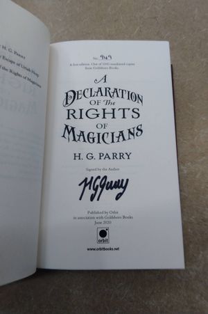 A Declaration Of The Rights Of Magicians image number 2