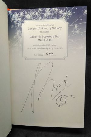 Congratulations by the Way image number 2