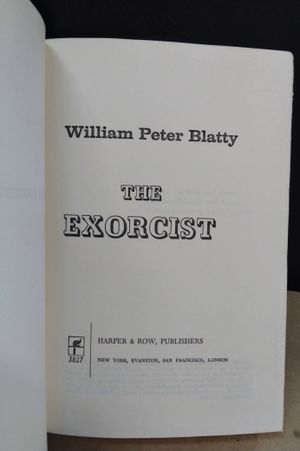 The Exorcist (Book Club Edition) image number 1