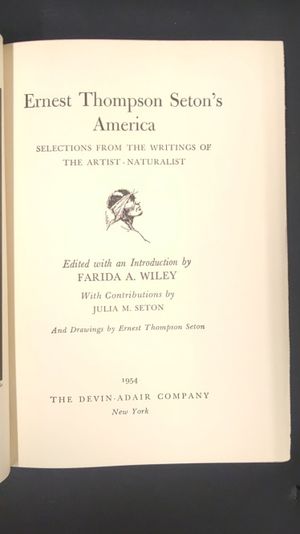 Ernest Thompson Seton's America image number 1