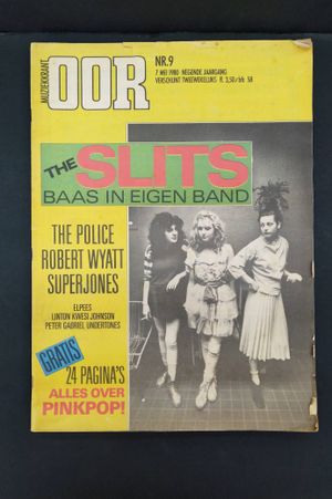 Muziekkrant OOR Nr. 9 The Slits Baas in Eigen Band image number 0