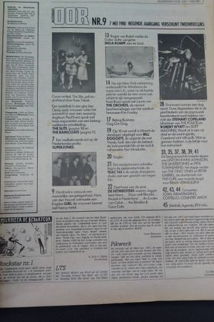 Muziekkrant OOR Nr. 9 The Slits Baas in Eigen Band image number 1