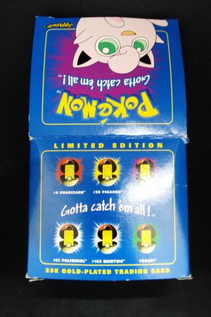 Jigglypuff 23K Gold-Plated Trading Card in Pokeball image number 1