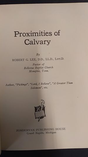 Proximities of Calvary image number 1