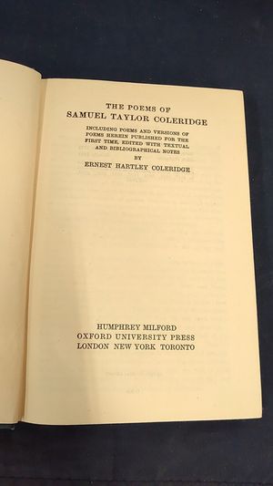 The Poems of Samuel Taylor Coleridge image number 1