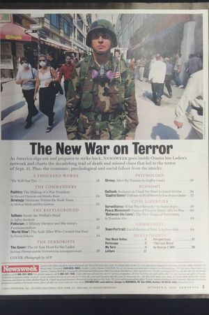 Newsweek - October 1, 2001 image number 1