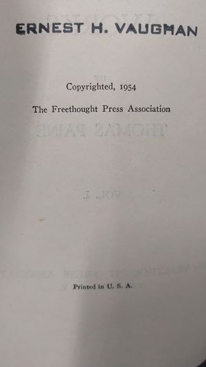 The Complete Works Of Thomas Paine image number 1