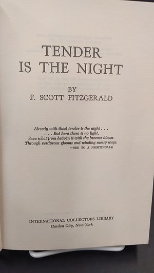 Tender is the Night image number 1